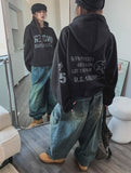 Kenta rivet pintuck balloon denim pants