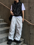 Crack Nylon Hood Vest