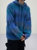 Pallete snow mohair hoodie