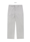 Marron Linen Banding Slacks