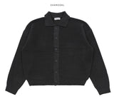 Uni Collar Knit Cardigan