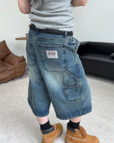 Elto Patch Carpenter Bermuda Pants