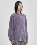 Total Logo Drop Needle Sweater