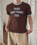 Marie 1789 Ringer Short Sleeve T-shirt