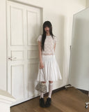 Viewrep Flower Crop Short Sleeve T-Shirt