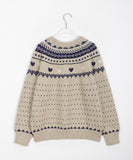 Winmi Nordic Heart Knit