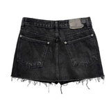 Vintage Washed Mini Skirt
