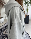 Dihen Two Way Hooded Zip-Up