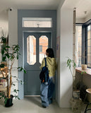 Kirenno Crop Two-Way Knit Hood Zip-Up