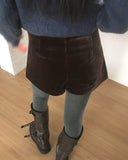 Holon velvet shorts short pants