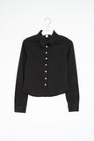 (W) Rose Cotton Snap Shirt