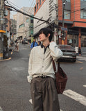 Classic Cable Round Cardigan