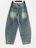 Lowen damage balloon denim