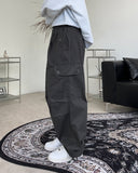 Harden Cotton Pintuck Cargo Pants