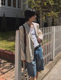 Sword Bermuda Denim Pants