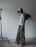 Croy Double Camo Big Cargo Pants