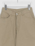 Bepos Rivet Cotton Balloon Wide Pants