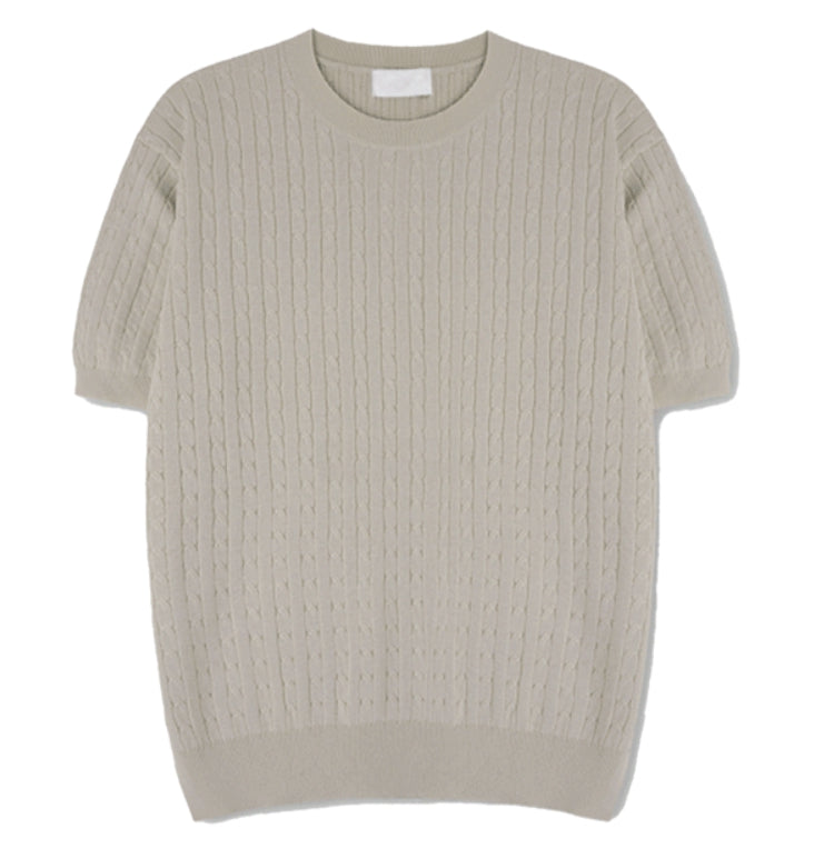 l'or short sleeve knit