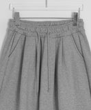 [unisex] Rello Pintuck Banding Bermuda Pants