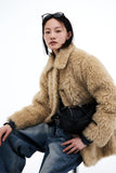 Puppy Collar Fur Coat