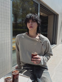 Bor Pigment Snap Long Sleeve
