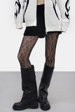 Fora Leopard Fishnet Stockings