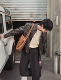 Cairo zipper leather jacket