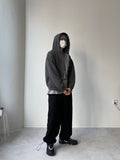 Vintage Dying Hood Zip-Up