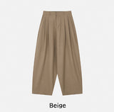 Marlon Two-Tuck Curved Slacks