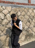 Natto Detail Pocket Vest