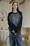 Cherry Fork Raglan Pigment Long Sleeve
