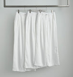 Pin Tuck Tencel Cooling Lightweight Wide Cotton Pants