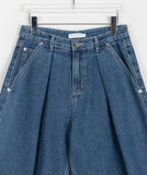 Shataka Carpenter Half Denim Pants