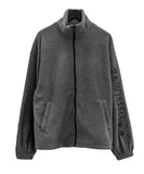 Lettering High Neck Fleece Jumper