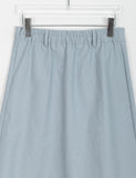 Elsha Cotton Pleated Midi Skirt
