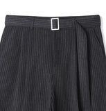 Profi Wool Stripe Wide Slacks