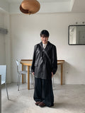 Delti Over Leather Jacket