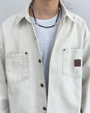 Benid Dying Patch Work Shirt