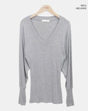 Tael V-neck warmer long-sleeved t-shirt