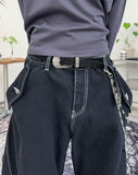 Table Dart Curved Snap Pants