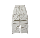 Wide Cargo Parachute Pants