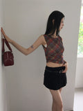 Lighty Cotton Span Mini Skirt