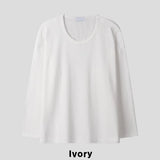 Waffle Button Wide Long Sleeve