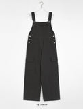 Attle Overall Cotton Wide Pants