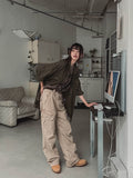 Mute Dying Wide Cargo Pants