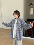Denu Vintage Check Over Shirt