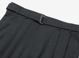 Ramief belt wide slacks