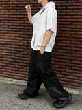 Under Two-Tone Nylon Cargo Pants
