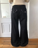 Novan Shibori Elastic Bootcut Pants