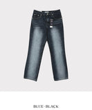 Lujin cat brush washed denim